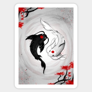 Japanese Koi Fish Sticker